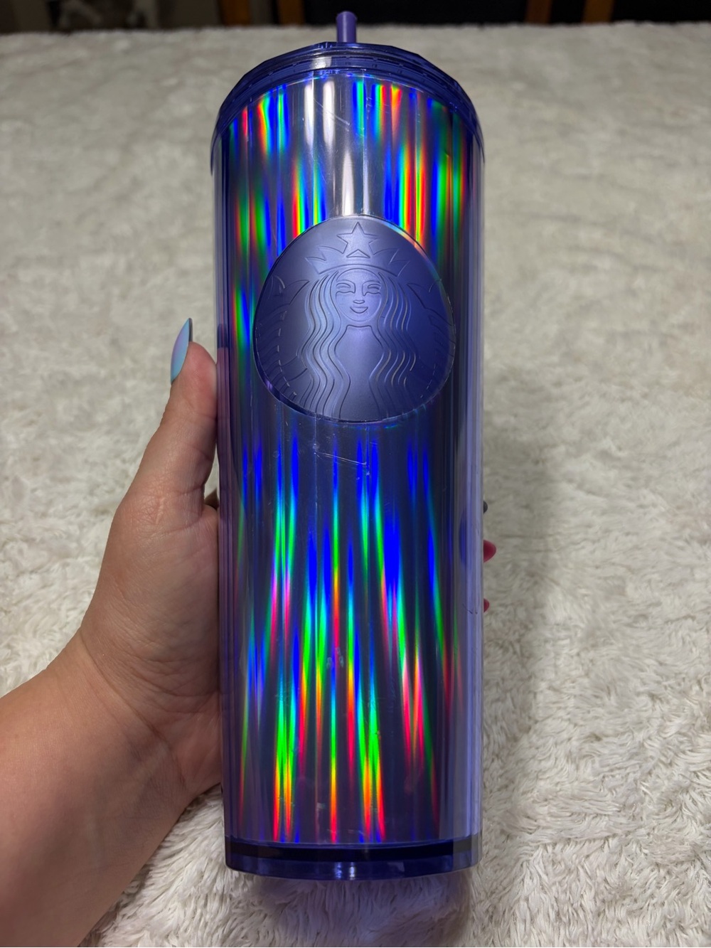 STARBUCKS Ocean Kaleidoscope Dome Cold Drink Venti Tumbler Straw 24oz Fall 2022